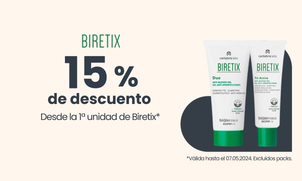 Descuento del 15% en Biretix